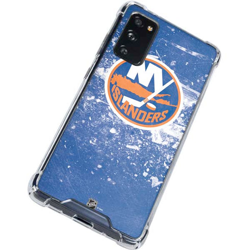 NHL New York Islanders Frozen Galaxy S20 FE Clear Case